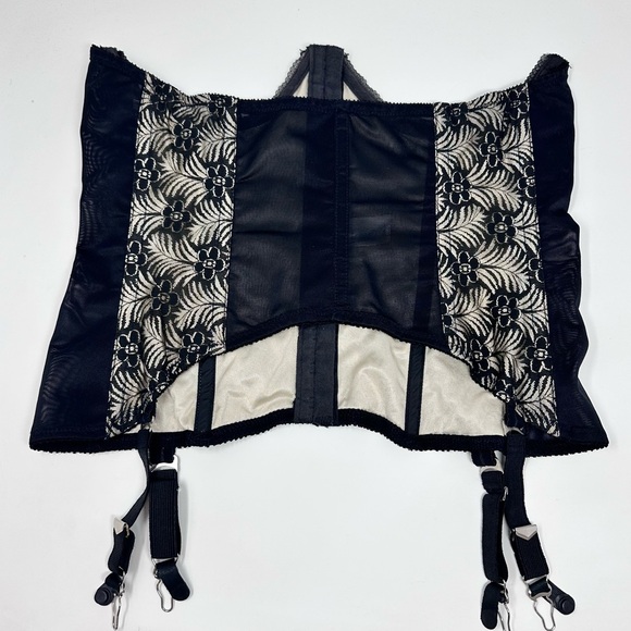 Vintage Frederick's of Hollywood Corset with Garters Size 34 Underbust Lingerie - Picture 8 of 15